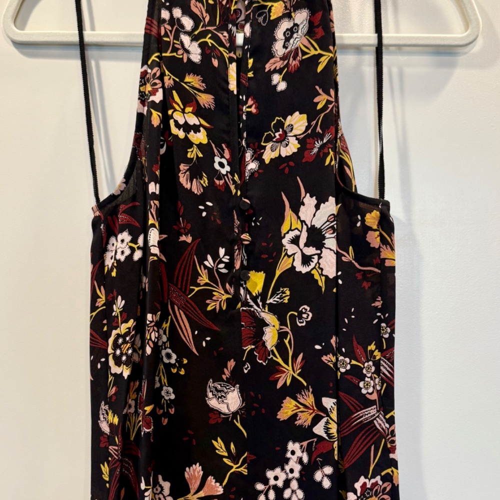 A.L.C. Silk Floral Blouse, Size 0